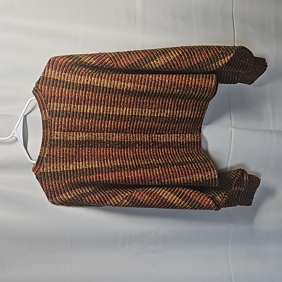 Zara Fall Colored Sparkle Sweater Sz L - Picture 5 of 5